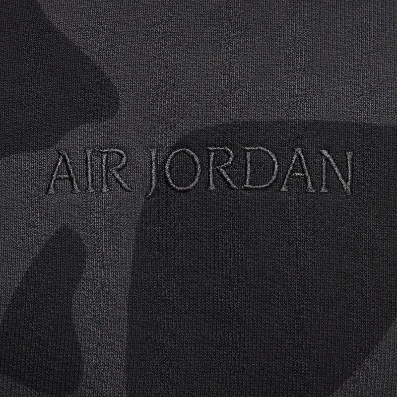 Jordan Wordmark Collection Air Sweatshirt Men's Light Black-3