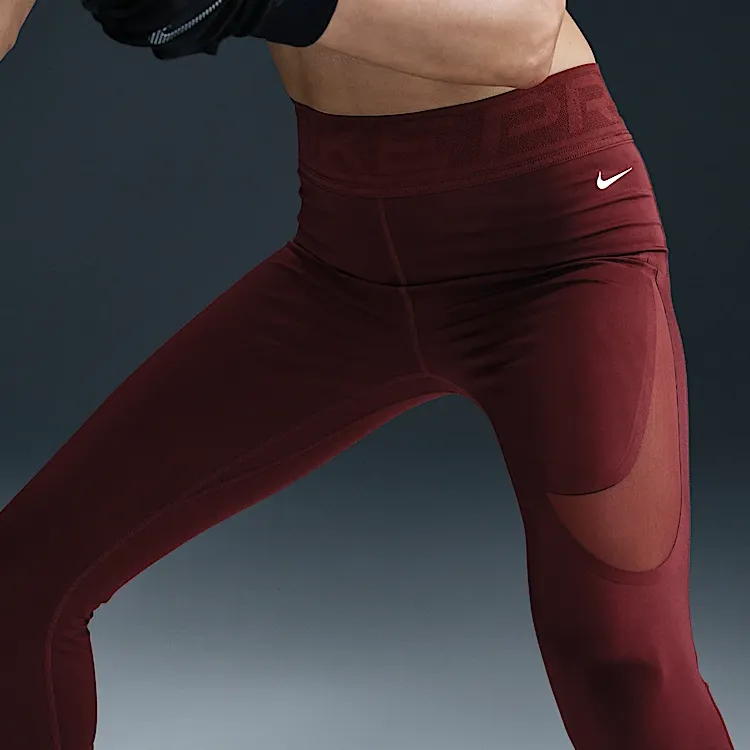 Nike Clothing Leggings Women's Deep Red-4