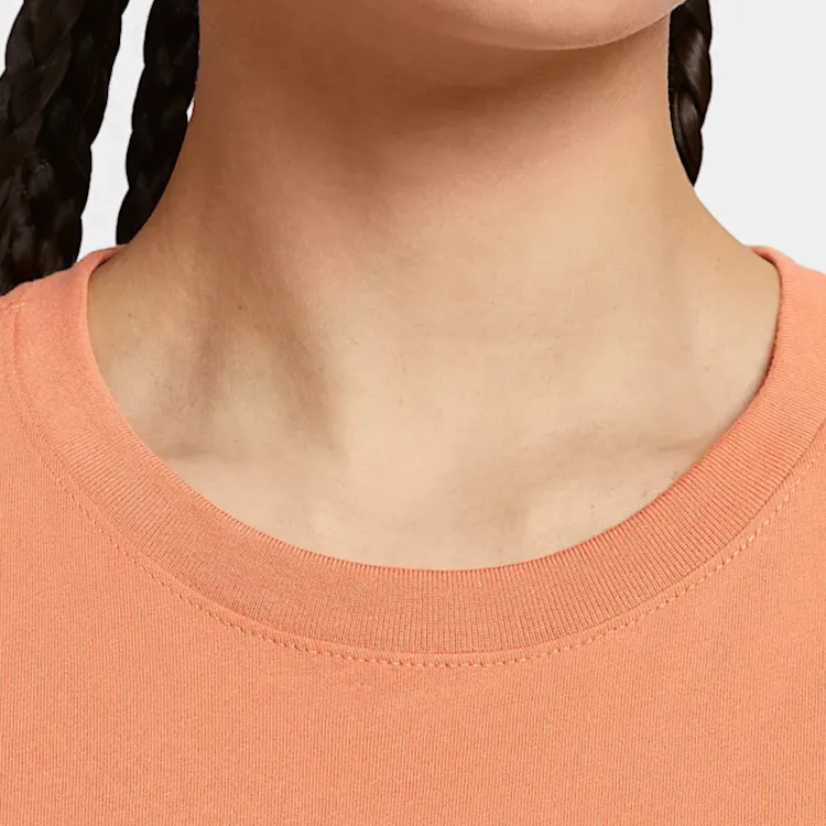 Nike Sportswear Essentials Series Regular T Shirt Women's Soft Orange-3