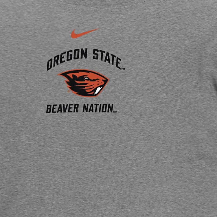 Nike Oregon State Standard Issue Sweatshirt Men's Gray-2