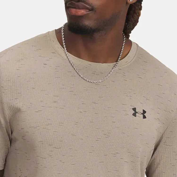 Under Armour Vanish Seamless T Shirt Men's Khaki-2