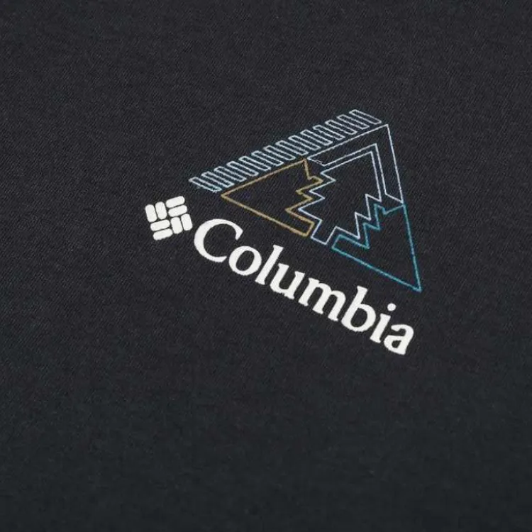 Columbia TUNNEL VALLEY T Shirt Men's Black-4
