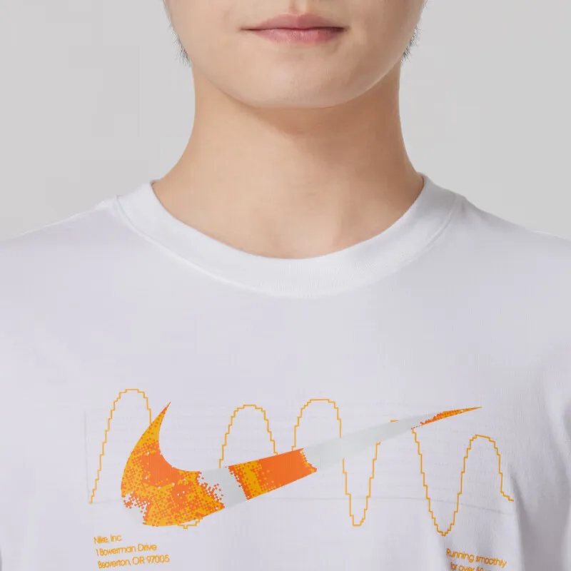 Nike T Shirts Men White-4