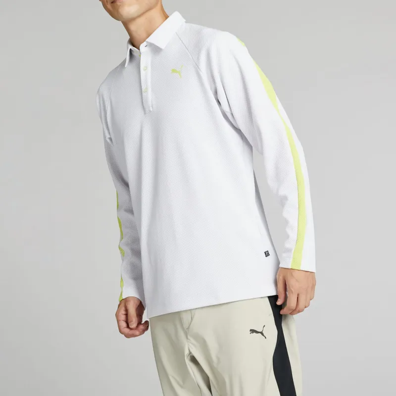 PUMA Golf PF Polo Shirt Men's White-2