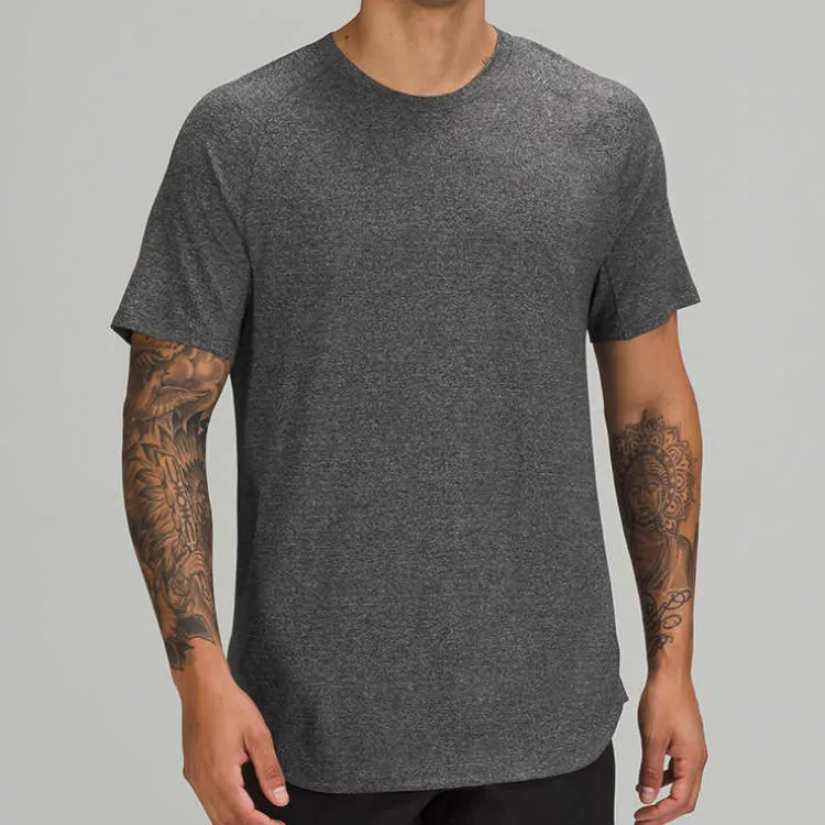 Lululemon Drysense T Shirts Men Gray-2
