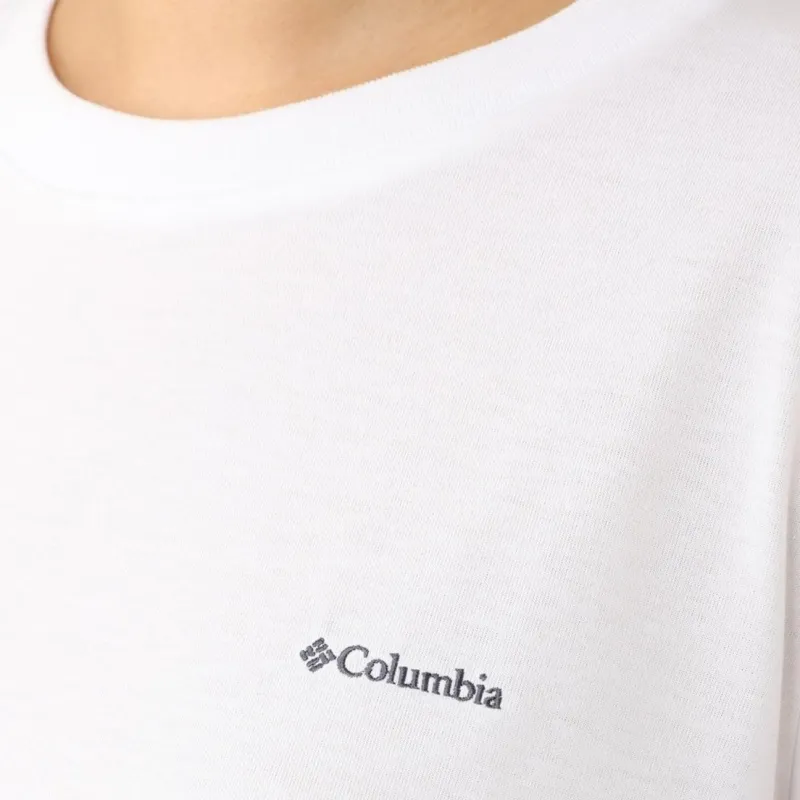 Columbia T Shirts Women's White 100-4