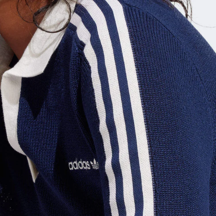 Adidas Originals Knitted Polo Dress-4