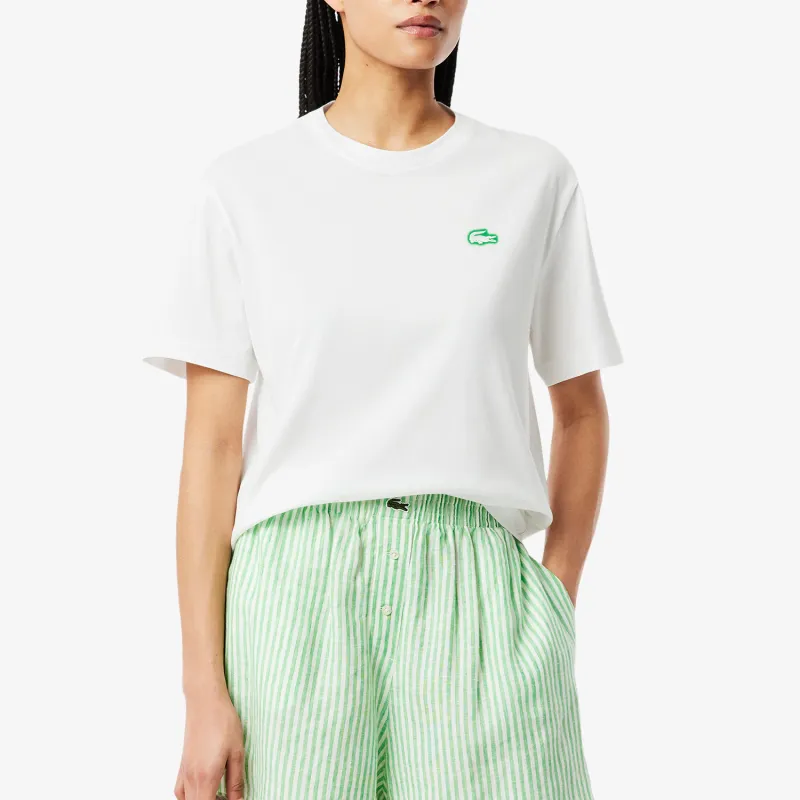 LACOSTE T Shirts Women's White-1