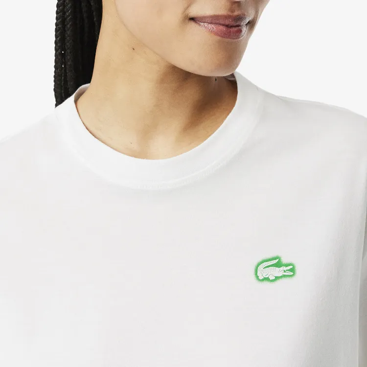 LACOSTE T Shirts Women's White-3
