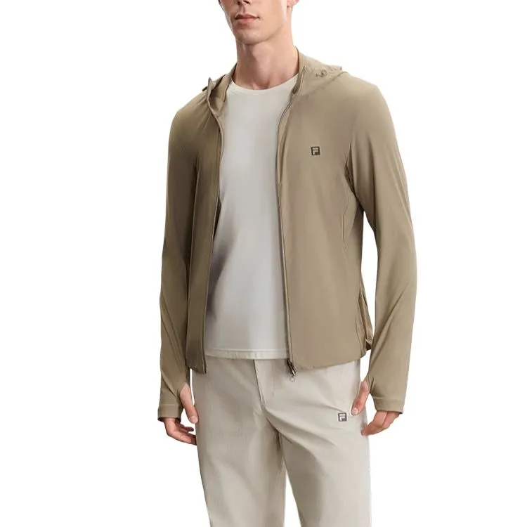 FILA Fitness Jacket Men's Bean Green Brown BN-6