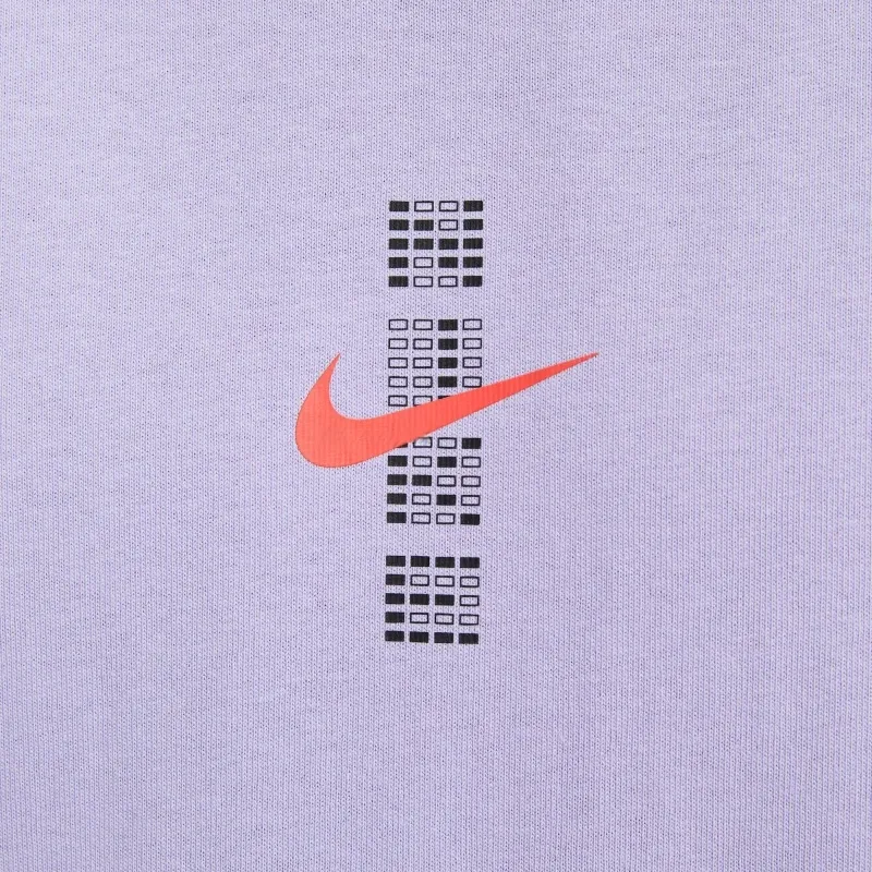 Nike T Shirts Men Purple-3