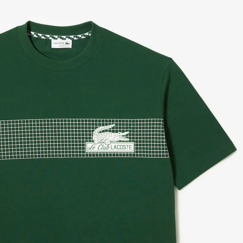 LACOSTE T Shirt Men's Pine Green-4