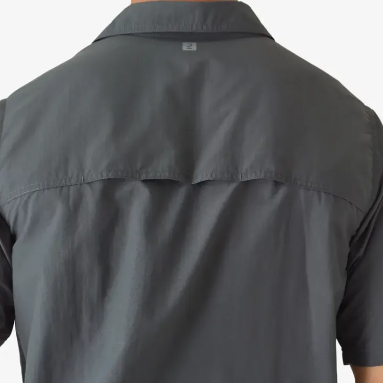 DECATHLON SOLOGNAC100 Collection Shirt Men's Concrete Gray-4