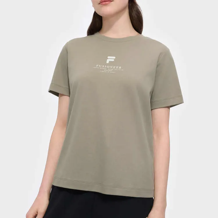FILA FUSION FUSION LIFE T-Shirt Women's Vine Brown-2