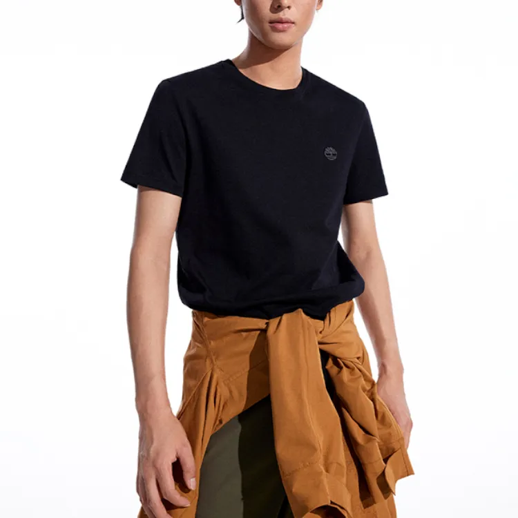 Timberland T Shirts Men Black-2