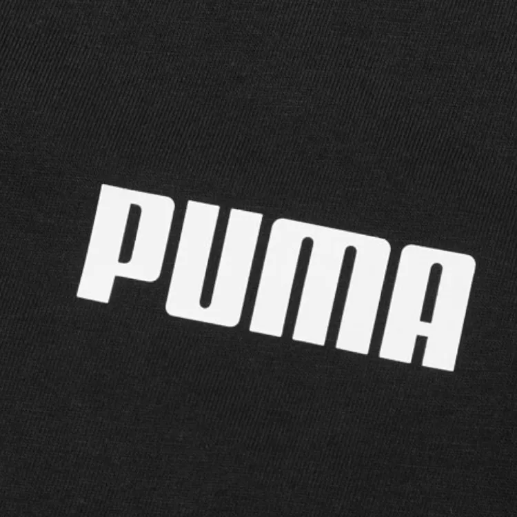 PUMA Raglan Sleeve T-Shirt Women's Black-2