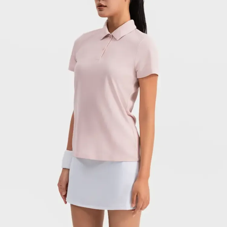 DECATHLON Polo Shirt Women's Light Pink-3