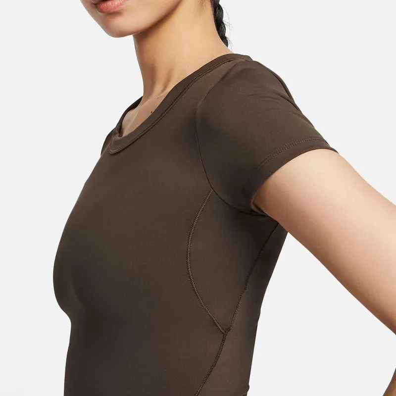 Nike T Shirt Women's Baroque Brown-2