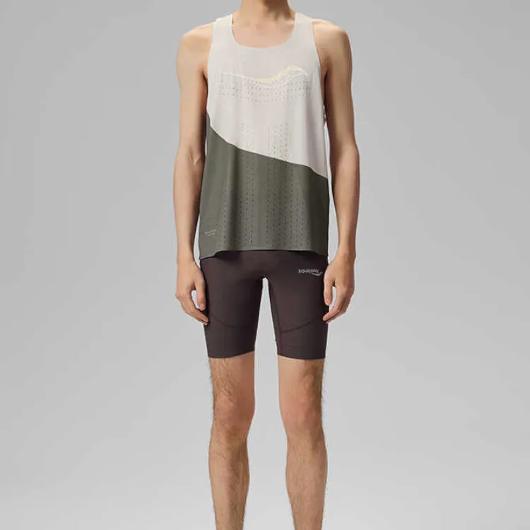 Saucony Sports Shorts Unisex Mud Earth Tone-2