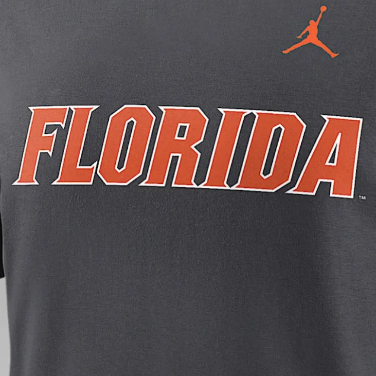 Jordan Florida Gators Primetime Wordmark Men's Nike College T Shirt-1