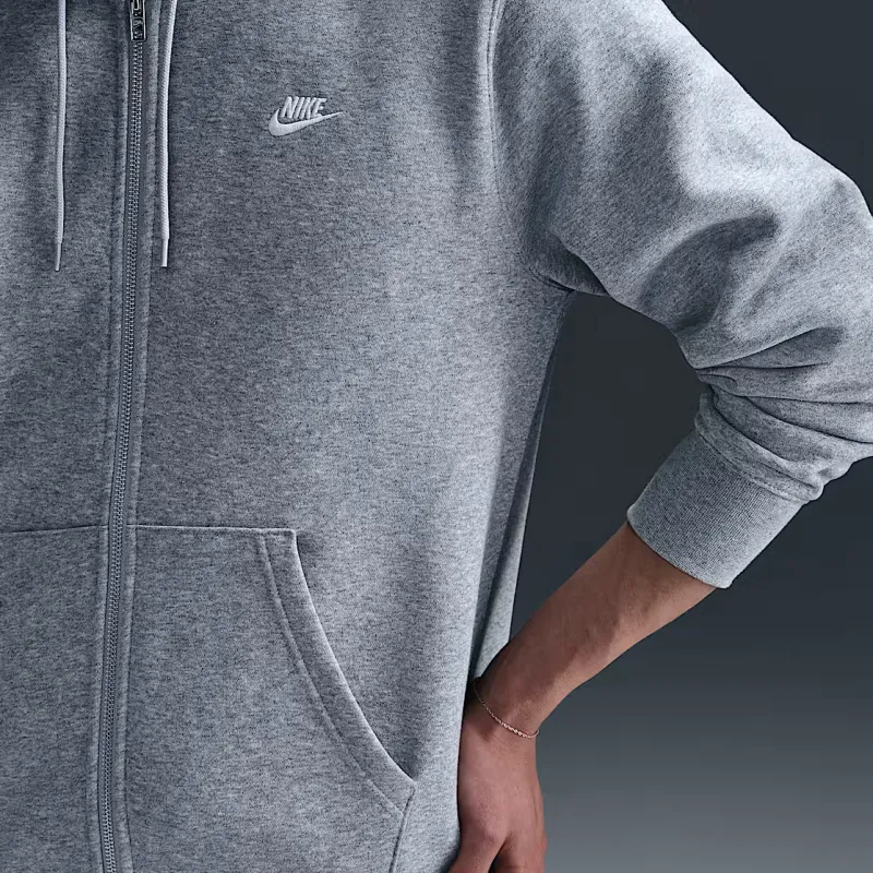 Nike Club Men's Full Zip Fleece Hoodie-3