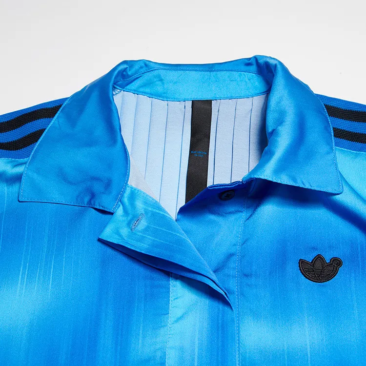 Adidas Originals Polo Shirt Women's Blue-2