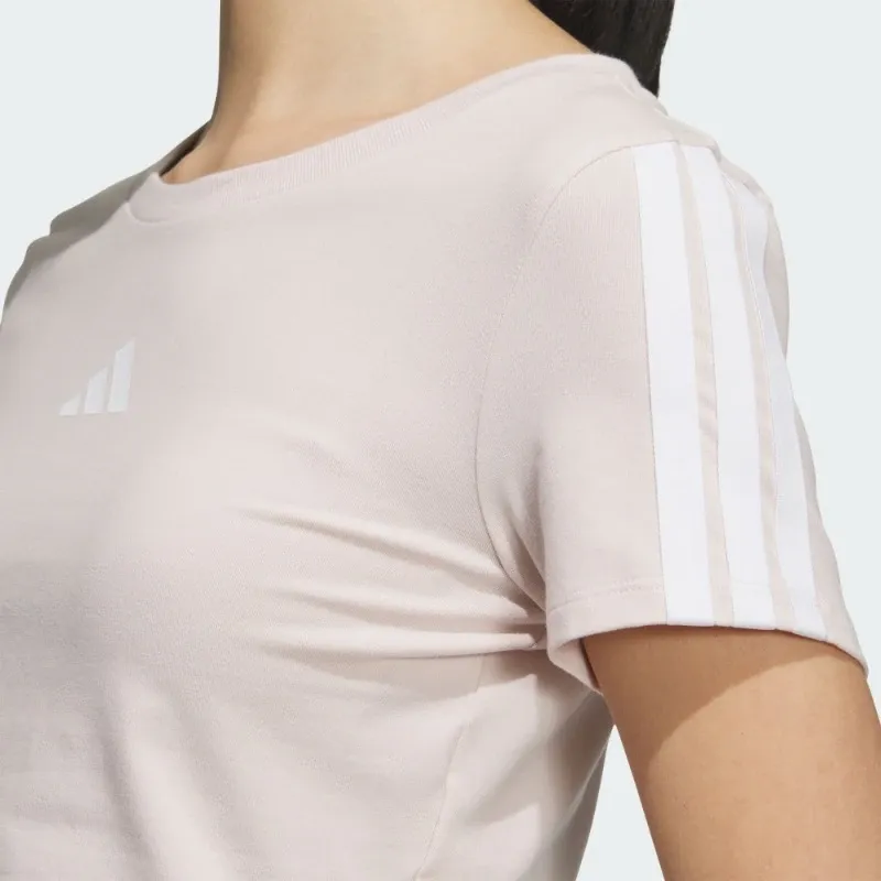 Adidas SS25 T Shirt Women's Purple Pink-3