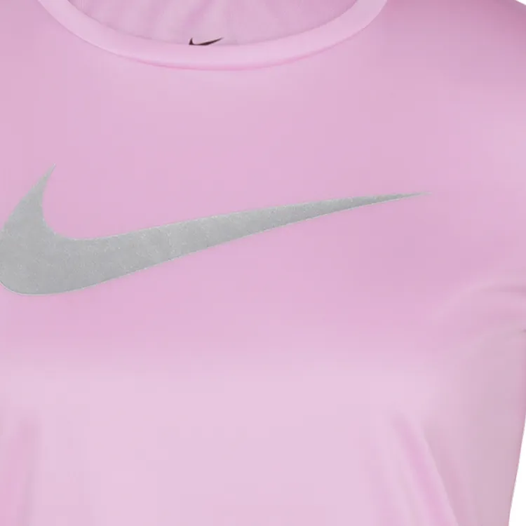 Nike T Shirts Women's Rise Pink-2