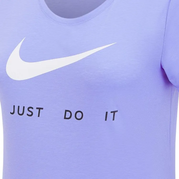 Nike T Shirts Women's Purple-1