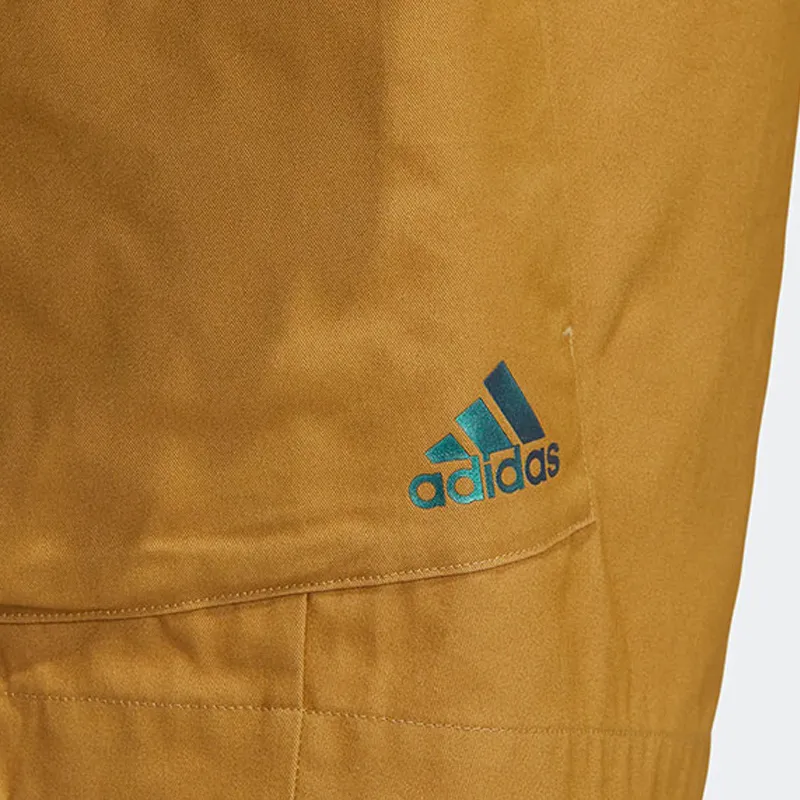 Adidas Casual Shorts Men's Yellow-4