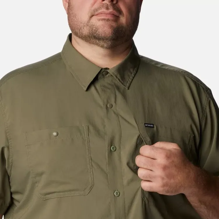 Columbia Shirt Men's Dark Green-3