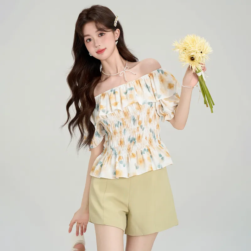 Emodues Shirts Women's Yellow-2