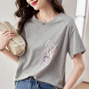 Mo Han Yi Mei T Shirt Women's Gray