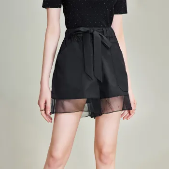 HAVVA Casual Shorts Women's Black