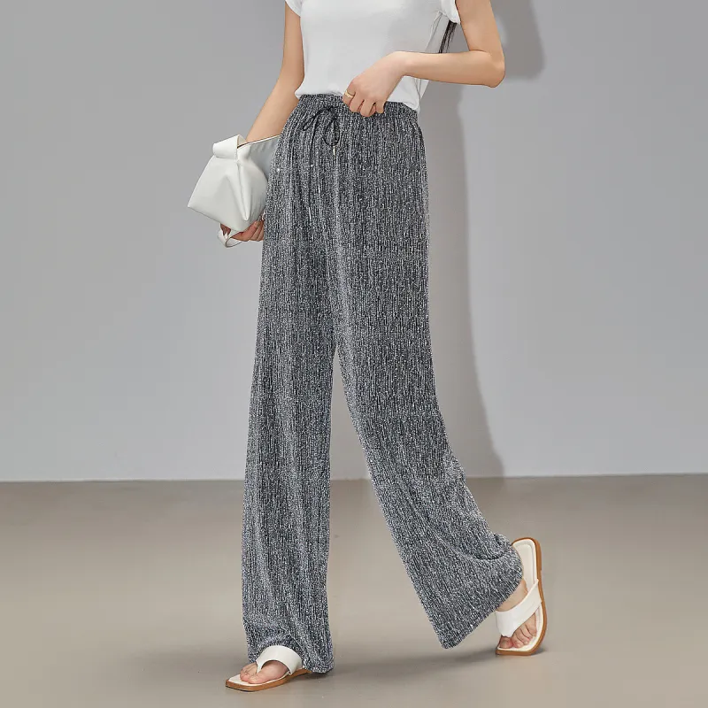 【dme】 Casual Pants Women's Silver-1