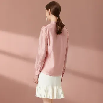 FENHONGMALI Shirts Women's Pink