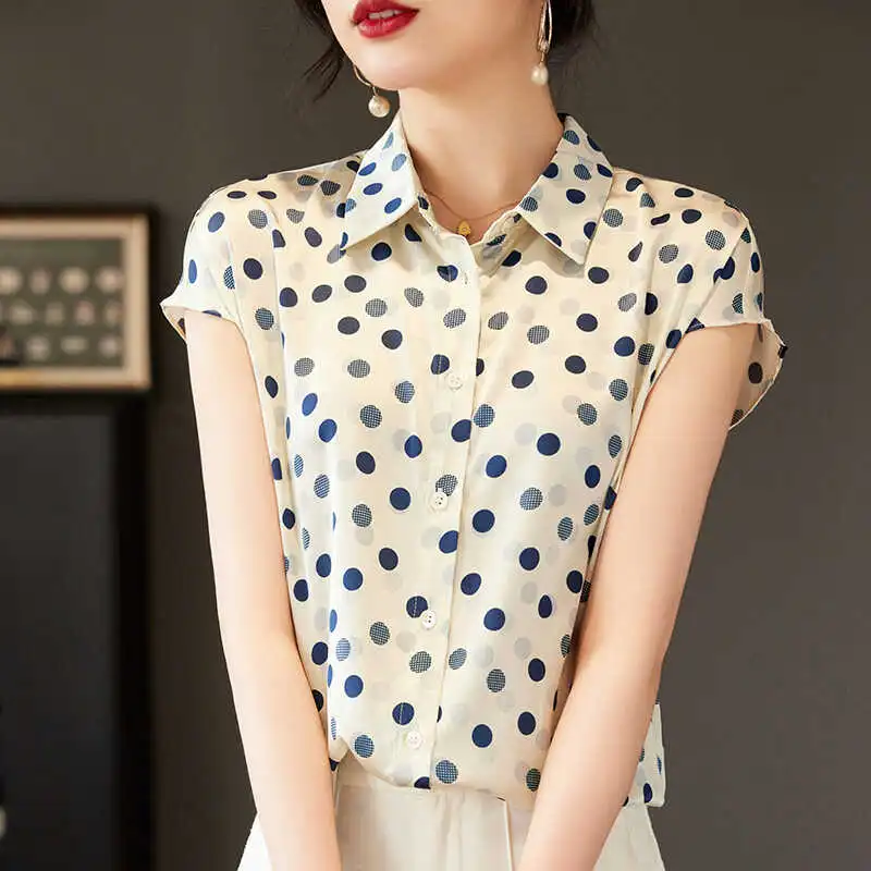 To The West Shirt Women's Beige-2
