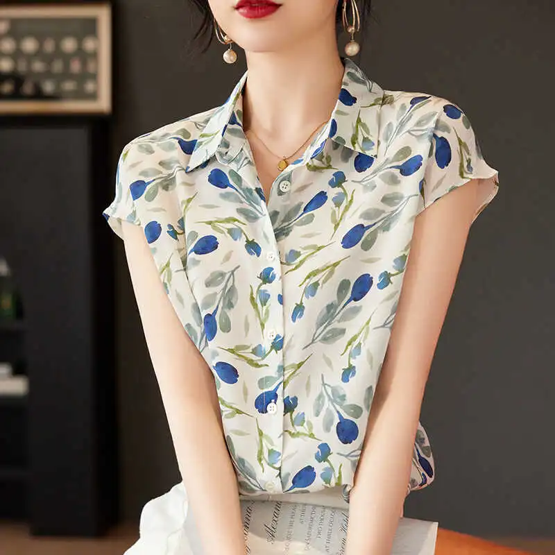 To the west Shirts Women's Blue-1