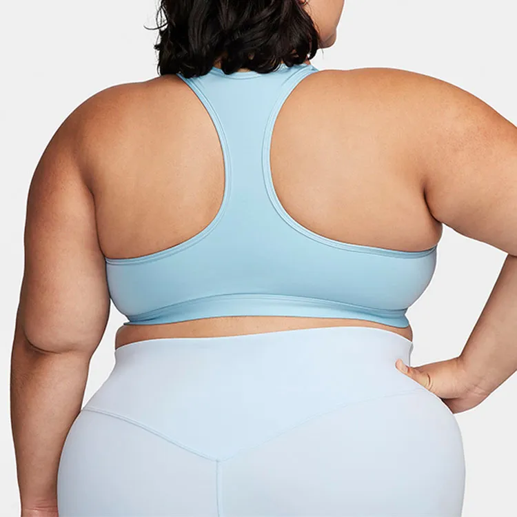 Nike Swoosh Medium Support Sports Underwear Women's Light Armory Blue-3