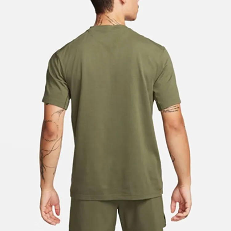 Nike AS M NK DF PRIMARY STMT SS T Shirt Men's Green-2