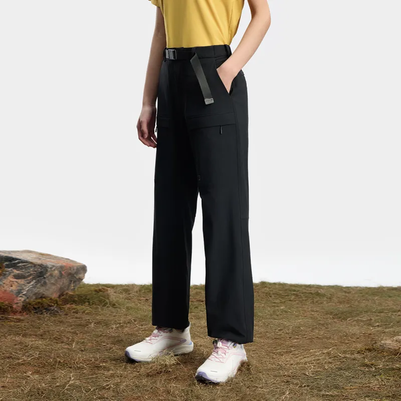 FILA x BBC EARTH Casual Pants Women's Pitch Black-4