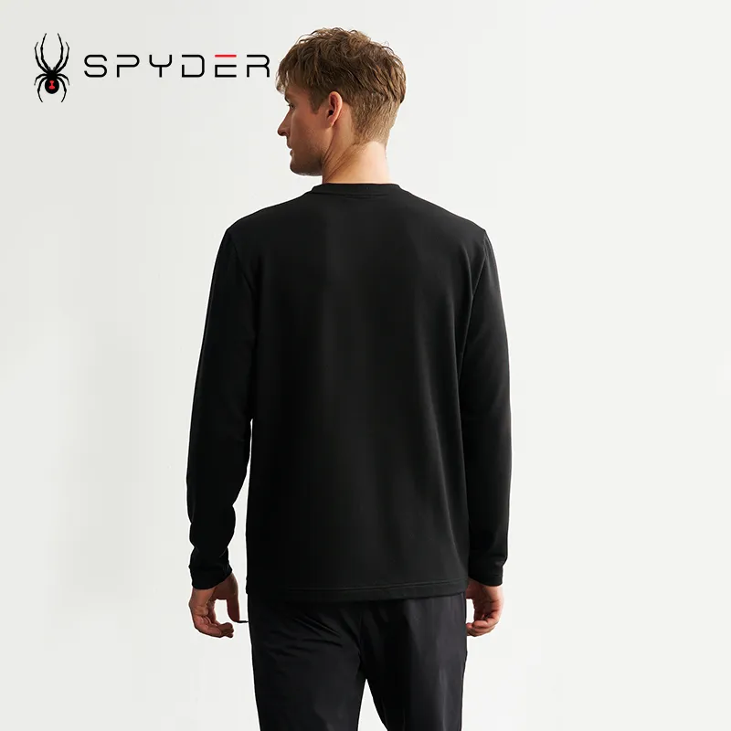 SPYDER T Shirts Men Black-1
