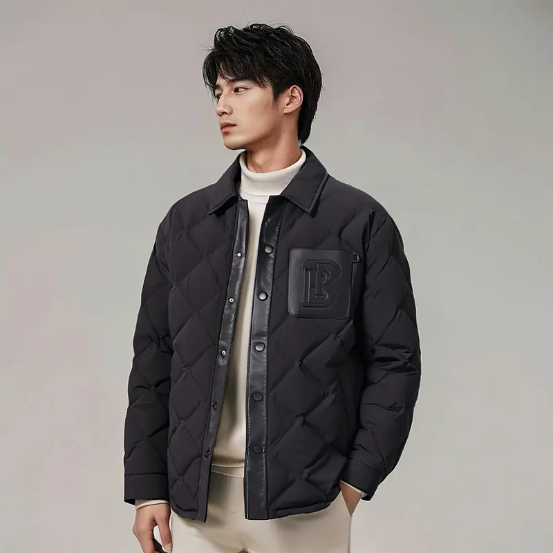 PEACEBIRD MEN Master Collection Down Jacket Unisex Black-6
