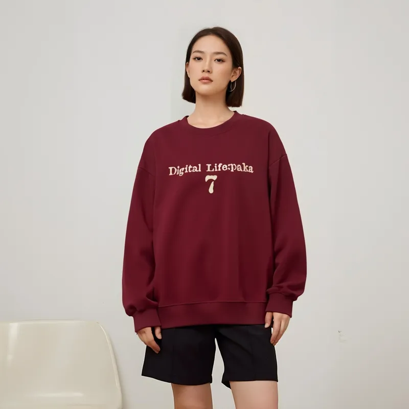 PAKA Sweatshirt Unisex Regular Edition/Fleece Lined Optional-20