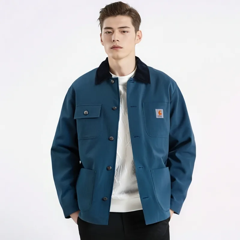 Carhartt WIP Jackets Men Blue-2