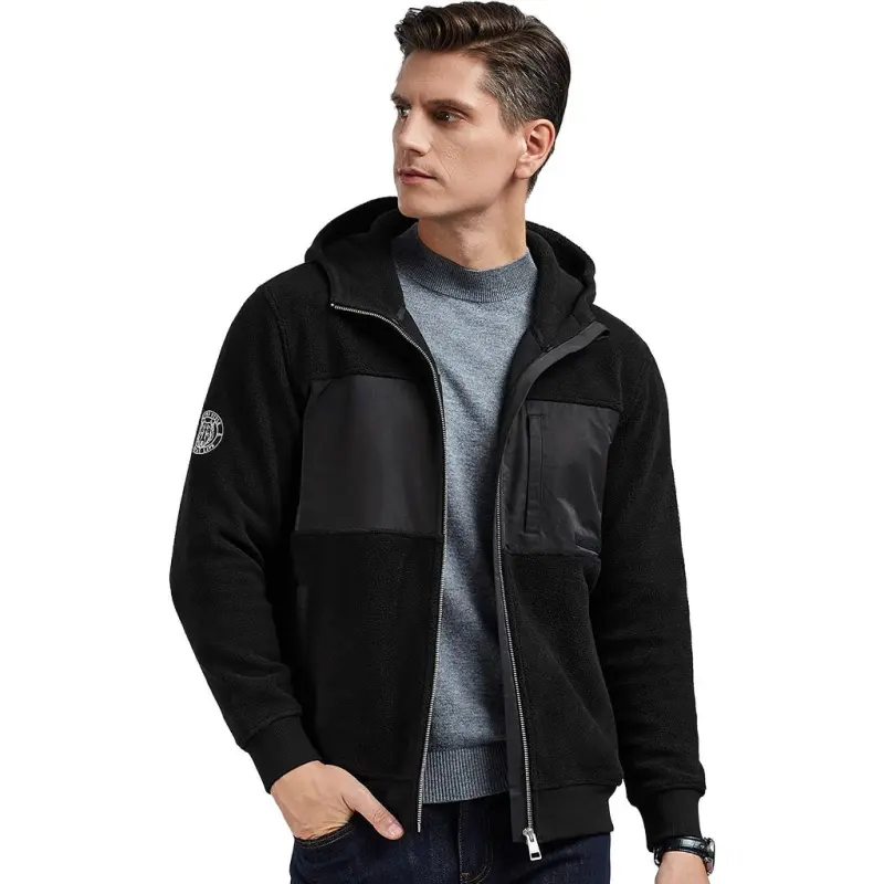 SEPTWOLVES Sweatshirt Men's Black-1