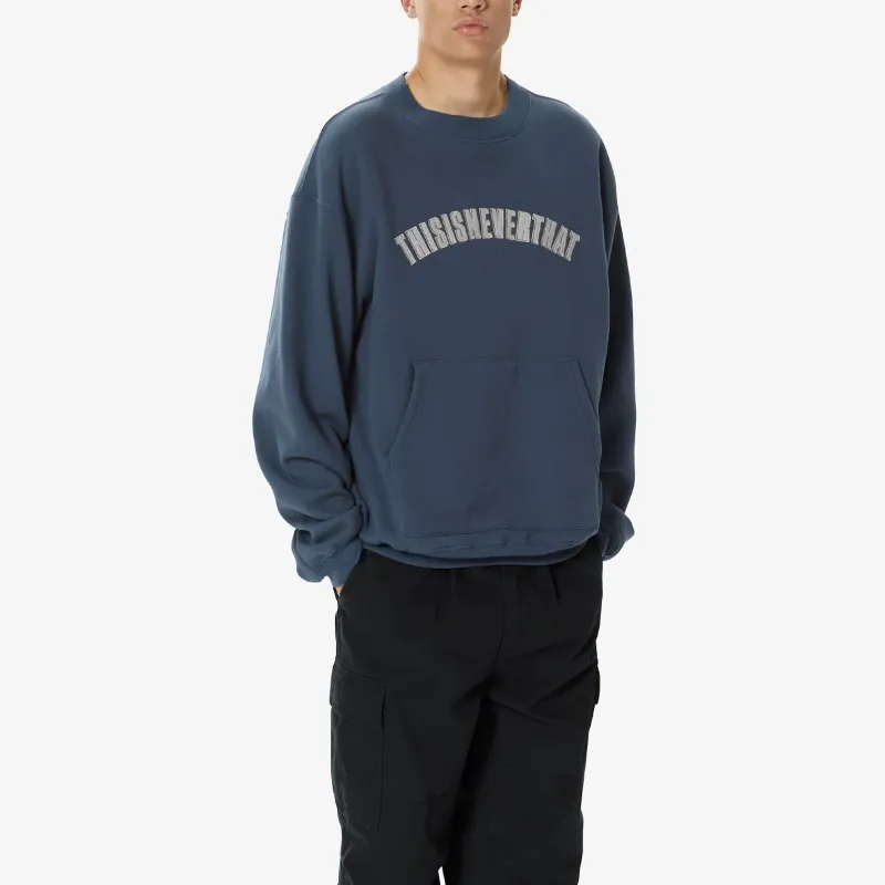 Thisisneverthat Sweatshirts Unisex Dark Blue-2
