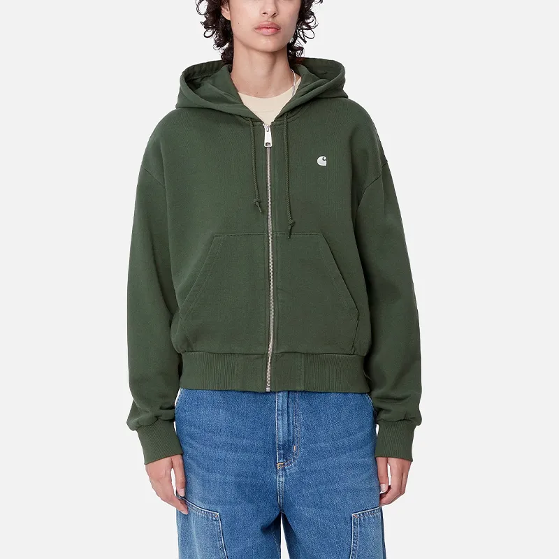 Carhartt WIP FW24 W' Hooded Casey Jacket Jacket Women's Green-3