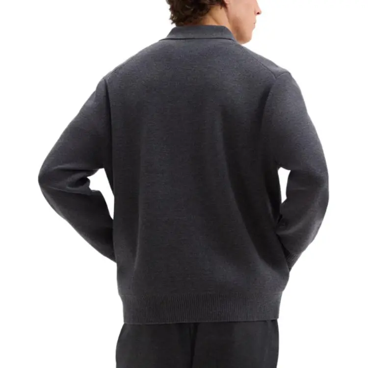 THEORY Sweaters Men Dark Gray-2