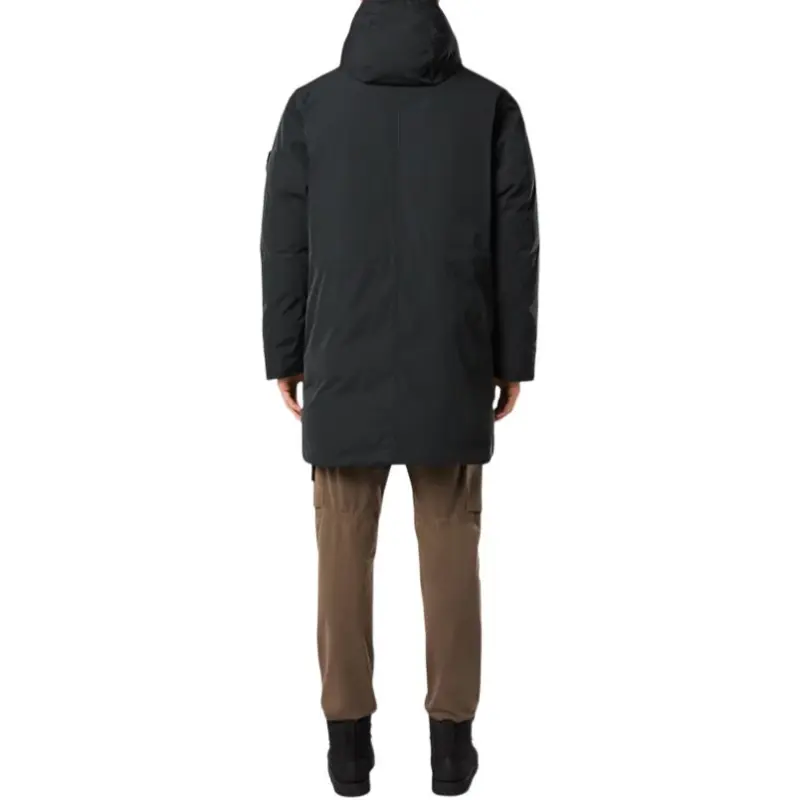STONE ISLAND Polyester Micro Twill Long Down Parka Jacket-2